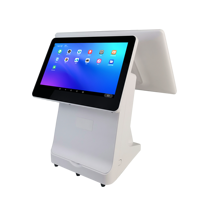 Pos Android Nfc Double Écran Retail Smart Pos Systems Imin Tout en Un Point de Vente Tactile Caisse Enregistreuse Pos