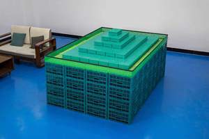 600*400 * 200毫米塑料水果蔬菜堆放箱水果塑料超市篮子 - Product Image 5