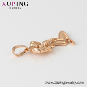 35375 Xuping Nouvelle Offre Spéciale <span class=keywords><strong>Pendentif</strong></span> Bijou 18 carats Mère Enceinte Prenant la Prière du Bébé à Cœur - Product Image 6