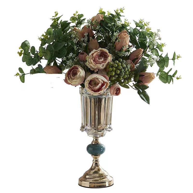 Vaso Minimalista In Plastica Bianco - Per Fiori Secchi E Decorazioni