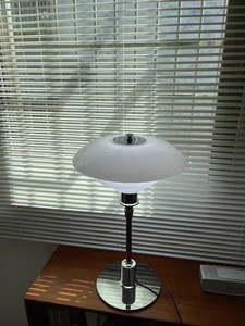 Lámpara de Mesa Nórdica de Vidrio, Lámpara de Noche LED Decorativa con Protección Ocular y Atenuación para Sala de Estar, Estudio y Dormitorio - Product Image 5