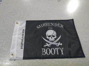 Bandera de Barco de Poliéster Tejido de 110 GSM, 100% Poliéster, 12x18 Pulgadas, Doble Cara, con Bolsillos para Asta o Ojales a la Izquierda, Venta al por Mayor - Product Image 6