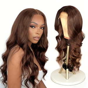 Perruques en <span class=keywords><strong>cheveux</strong></span> humains HD Lace Front en gros, perruque frontale invisible 13x4/6 avec dentelle fondue, densité 180%, <span class=keywords><strong>cheveux</strong></span> vierges pré-épilés pour femmes noires - Product Image 1