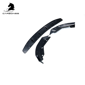 ABS negro brillante estilo <span class=keywords><strong>CP</strong></span> 3 piezas labio delantero aspecto agresivo fácil de instalar para BMW 3 Series G20 <span class=keywords><strong>M</strong></span> Tech 2019-2022 - Product Image 4