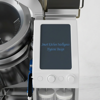 Machine à frire automatique autonettoyante T-Chef TC-40EA pour restaurants, économe en énergie, avec écran tactile numérique pour la cuisson