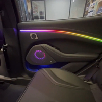 Éclairage d'ambiance intérieur de voiture à LED Symphony 256 couleurs pour Ford Mustang Mach-E 2021-2024, accessoires de bande lumineuse d'ambiance