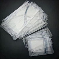 Boîte de protection transparente en plastique PET PVC pour biscuits, photos, masques, jouets, badges, sous-verres, cadeaux de festival, emballage en acétate PVC