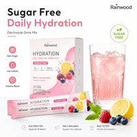 Poudre d'hydratation électrolytique à la créatine sans sucre en sachets, mélange de boisson faible en calories OEM