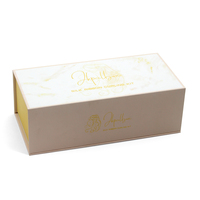 Boîte d'emballage cadeau personnalisée avec logo de luxe, magnétique, pour extensions de cheveux, en soie satinée, pour paquets de perruques