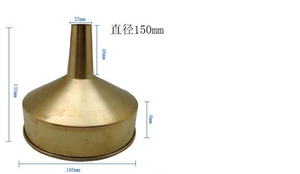 Bens baratos da china cor natureza não faíscas óleo bronze funil - Product Image 6