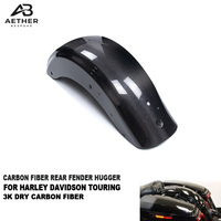 Couvre-plaque d'immatriculation en fibre de carbone pour Harley-Davidson CVO Road Glide 121