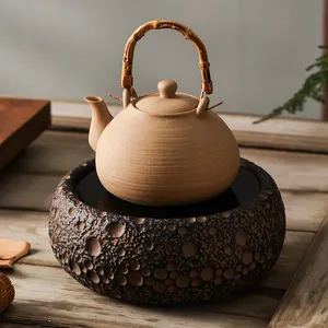 日式650毫升陶瓷水壶电瓷壶咖啡壶茶瓷水壶套装