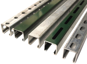 Canal de calibre 12 41*41mm Unistrut Channel Roll Forming Machine Unistrut Slot Making Machine - Product Image 6