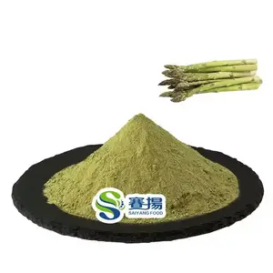 Giá bán buôn mất nước măng tây officinalis bột màu xanh lá cây rau măng tây rễ bột 1kg ISO HACCP