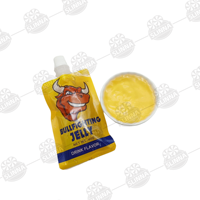 En gros, Pochette à bec verseur Halal de bonbons gélifiés sucrés, boisson gélifiée à sucer portable, pouding gélifié aux saveurs de fruits pour enfants