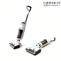 Aspirateur professionnel eau et poussière avec filtre HEPA anti-emmêlement inclinable à 180° et auto-nettoyant pour usage domestique