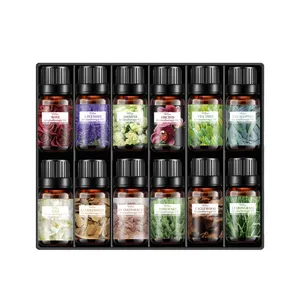 Großhandel Aroma therapie ätherisches Öl 12PCS therapeut ische Qualität Lavendel ätherische Öle für Diffusor