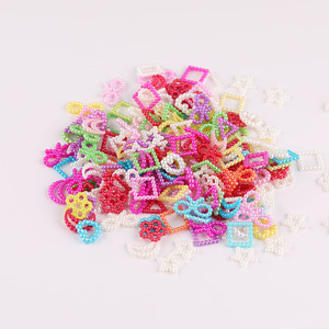 Hollow Imitation Pearl Beads 50g Color Plastic Resin Scattered Beads For DIY Craft Jewelry Making Accessories - Product Image 4