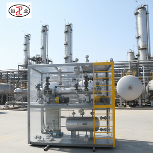 Sistema de Calentamiento Industrial Montado sobre Patines, Calentador de Aceite Térmico Eléctrico, Calentador de Circulación de Aceite Caliente Eléctrico de 200kW para la Industria Química - Product Image 2