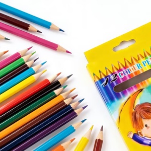 Material Escolar a Precio Económico, Juego de 12 Lápices de Colores Estándar para Arte, Lápices de Colores de Madera - Product Image 4