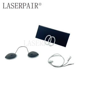 200-11000nm OD7 미용 레이저 아이 패치 메탈 아이쉴드 레이저 안전 안경 환자 눈 보호용 안대 - Product Image 4