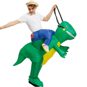 Disfraz inflable <span class=keywords><strong>de</strong></span> dinosaurio para puesta en escena Traje <span class=keywords><strong>de</strong></span> dinosaurio <span class=keywords><strong>de</strong></span> <span class=keywords><strong>Cabeza</strong></span> <span class=keywords><strong>Grande</strong></span> <span class=keywords><strong>de</strong></span> Halloween - Product Image 1