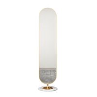 Miroir sur pied LED grand format industriel personnalisé 2025, meuble décoratif de luxe pour salon, mariages