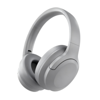 Headphone Nirkabel Profesional OEM Over Ear, Headset Nirkabel Olahraga dengan Mikrofon Terintegrasi untuk musik saat bepergian