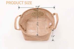 ถุงปอกระเจาขนาดใหญ่ถุงใส่ของชำแบบใช้ซ้ำได้เป็นมิตรกับสิ่งแวดล้อม - Product Image 2