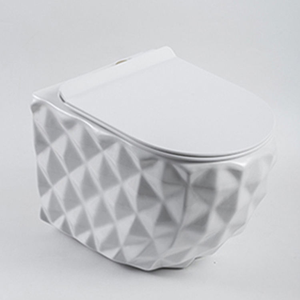 สุขภัณฑ์ติดผนังสองด้านสีทองห้องน้ำห้องสุขาเซรามิกสำหรับโรงแรมสไตล์ใหม่ - Product Image 6