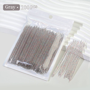 Productos de Belleza en Oferta, 100 Piezas de Palitos de Cristal de Doble Punta para Recoger Piedras de Uñas, Removedor de Cutículas para el Cuidado Personal de las Uñas - Product Image 5