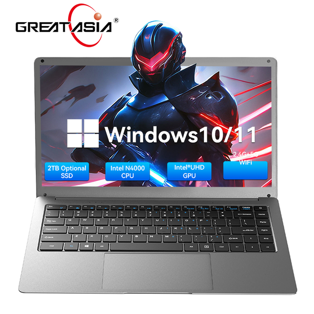 2026 Great Asia New Design 14 Inch Win 11 Brand N3350 2.4Ghz HD Screen Laptop