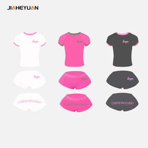 Custom <strong>Short</strong> <strong>Sleeve</strong> T <strong>Shirts</strong> and Mid Waist <strong>Shorts</strong> Sets Women Summer 2 Piece Loungewear Set Women Boutique Clothing - Product Image 1