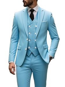 Costume de <span class=keywords><strong>Mariage</strong></span> <span class=keywords><strong>Homme</strong></span> Trois Pièces Coupe Ajustée <span class=keywords><strong>Tenue</strong></span> Formelle Sur Mesure Garçon d'Honneur Smoking - Product Image 5