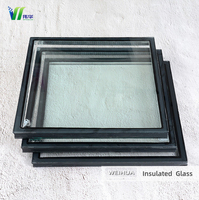Unités d'isolation thermique en verre double vitrage Low-E à bords chauds avec espacement à l'argon pour murs-rideaux