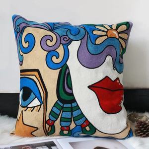 <span class=keywords><strong>Picasso</strong></span> copertura del cuscino cuscino ricamato 100% cotone cuscino di tiro di Vendita Calda Della Boemia Cuscino Per Divano - Product Image 4
