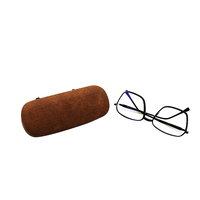 Étui à lunettes de soleil de haute qualité, emballage étui à lunettes en cuir PU