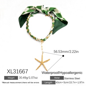 Collar de Acero Inoxidable Chapado en Oro de 18k de Lujo Ligero y Alta Gama, Joyería Moderna, Elegante y Versátil para Regalo - Product Image 5