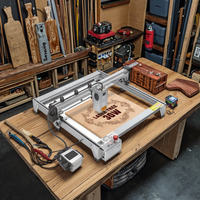 LASER TREE K1 PRO 30W 4040 Métal CNC Découpe Laser Machine de Gravure Laser Graveur avec Air Assist pour Acrylique Cuir Contreplaqué