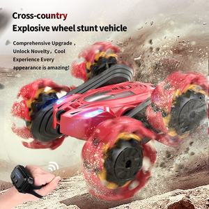 Venta caliente Stunt RC Car Toy 4WD 2,4 Ghz Doble cara para niños RC Stunt Morph cars Juguetes para niños - Product Image 2