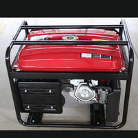 Générateur d'essence portable refroidi par air de haute qualité à faible bruit 6kW 420cc monophasé 220V avec démarrage à distance pour usage domestique