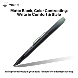 <span class=keywords><strong>Penna</strong></span> in Metallo YIREN alla Moda con Cappuccio Magnetico e Design a Contrasto di Colore, Opzioni <span class=keywords><strong>Stilografica</strong></span> e Roller per Scuola e Lavoro - Product Image 2