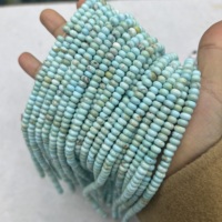 Perles Turquoise en Vrac 6mm en Forme de Cœur Bleues, Violettes et Vertes pour la Fabrication de Bijoux, Perles en Pierre du Guangdong