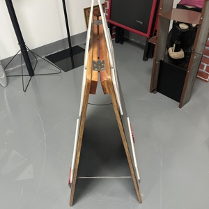 Tienda espejo acrílico tablero de exhibición de doble cara niños <span class=keywords><strong>pizarra</strong></span> publicidad Marco de exhibición <span class=keywords><strong>Cartelera</strong></span> de madera - Product Image 4