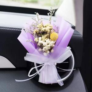 Venta al por mayor Car Vent <span class=keywords><strong>Airfresh</strong></span> clip Mini Real Natural flores secas ramo para coche boda fiesta decoración del hogar Día del maestro - Product Image 1