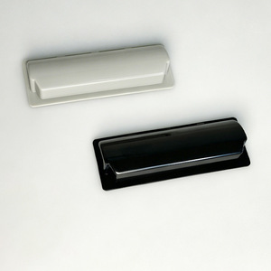 Plastic Embedded Handle Pl011 Rectangle Minimalist Drawer Furniture Handle Easy Installation - Product Image 4