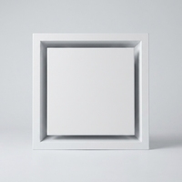 Grille de ventilation murale décorative personnalisée pour système de climatisation