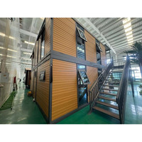 Maison préfabriquée extensible à double aile de 30 pieds, type conteneur résidentiel
