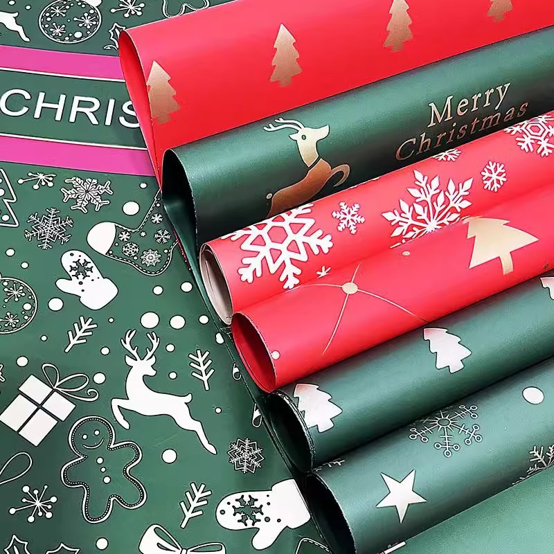 xtra large wrapping paper sheets for christmas