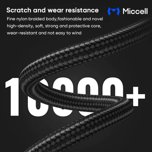 Câble <span class=keywords><strong>de</strong></span> données Miccell Wholesale PD 240W 5A pour téléphones, prise en charge <span class=keywords><strong>de</strong></span> la <span class=keywords><strong>sortie</strong></span> vidéo 8K 60Hz et 4K 60Hz, charge rapide pour smartphones et ordinateurs portables - Product Image 4